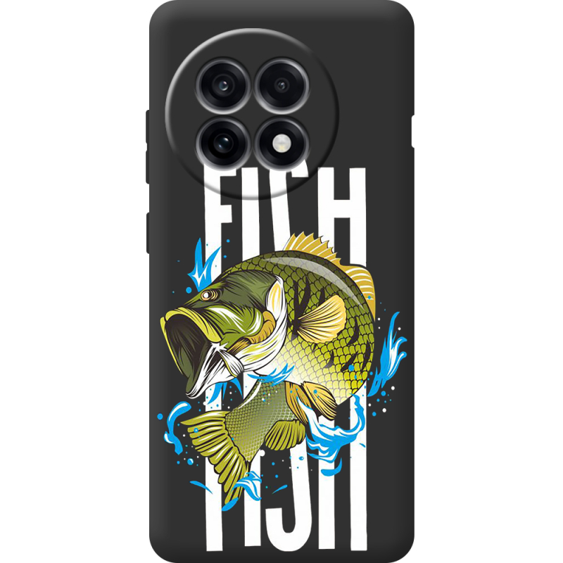 Чорний чохол BoxFace OnePlus Ace 5 Fish