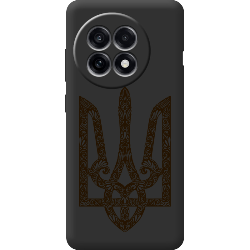 Чорний чохол BoxFace OnePlus Ace 5 Ukrainian Trident