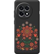 Чорний чохол BoxFace OnePlus Ace 5 Ukrainian Ornament