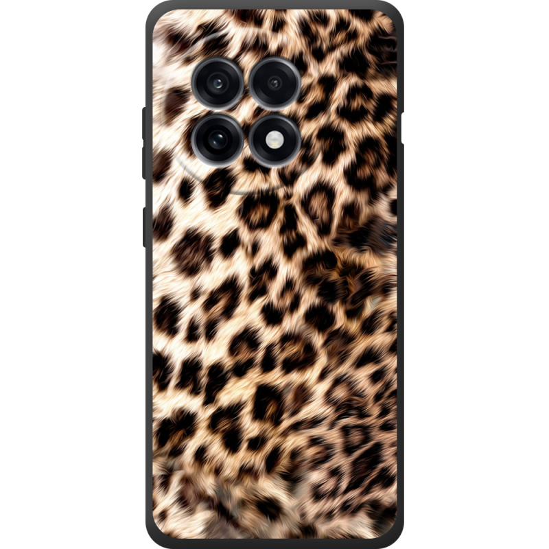 Чорний чохол BoxFace OnePlus Ace 5 Леопардовий