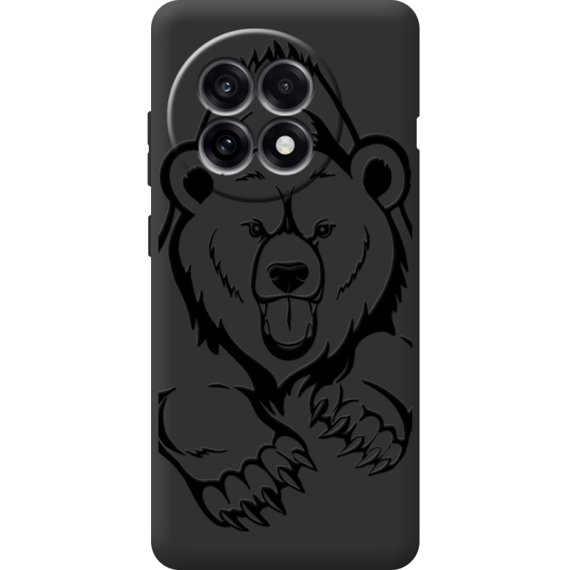 Чорний чохол BoxFace OnePlus Ace 5 Grizzly Bear