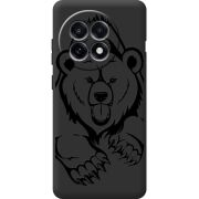 Чорний чохол BoxFace OnePlus Ace 5 Grizzly Bear