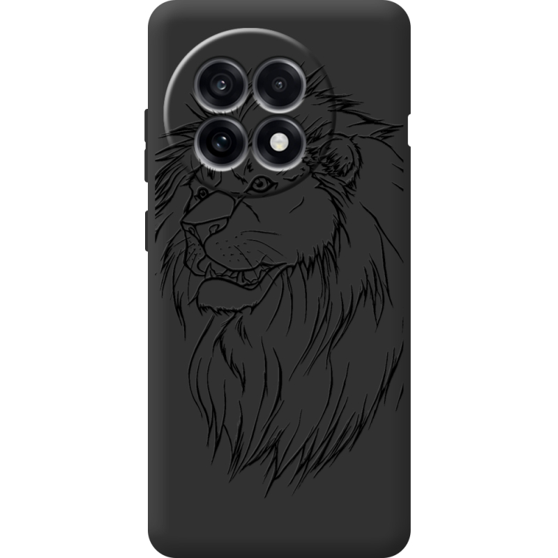 Чорний чохол BoxFace OnePlus Ace 5 Lion