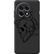 Чорний чохол BoxFace OnePlus Ace 5 Skull and Roses
