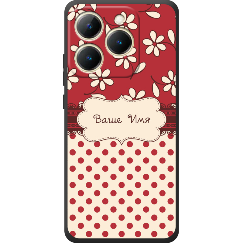 Чохол BoxFace Realme 15T Именной Polka Dots