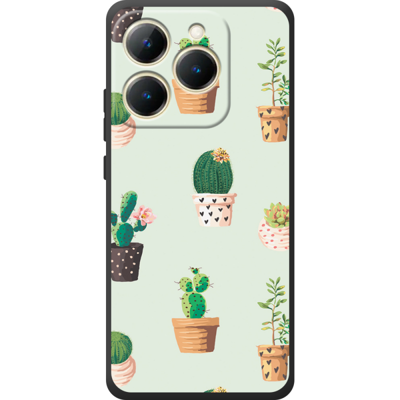 Чохол BoxFace Realme 15T L-green Cacti