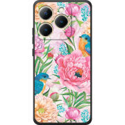 Чохол BoxFace Realme 15T Birds in Flowers