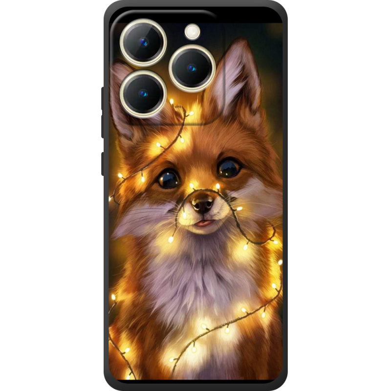Чохол BoxFace Realme 15T Різдвяна лисичка