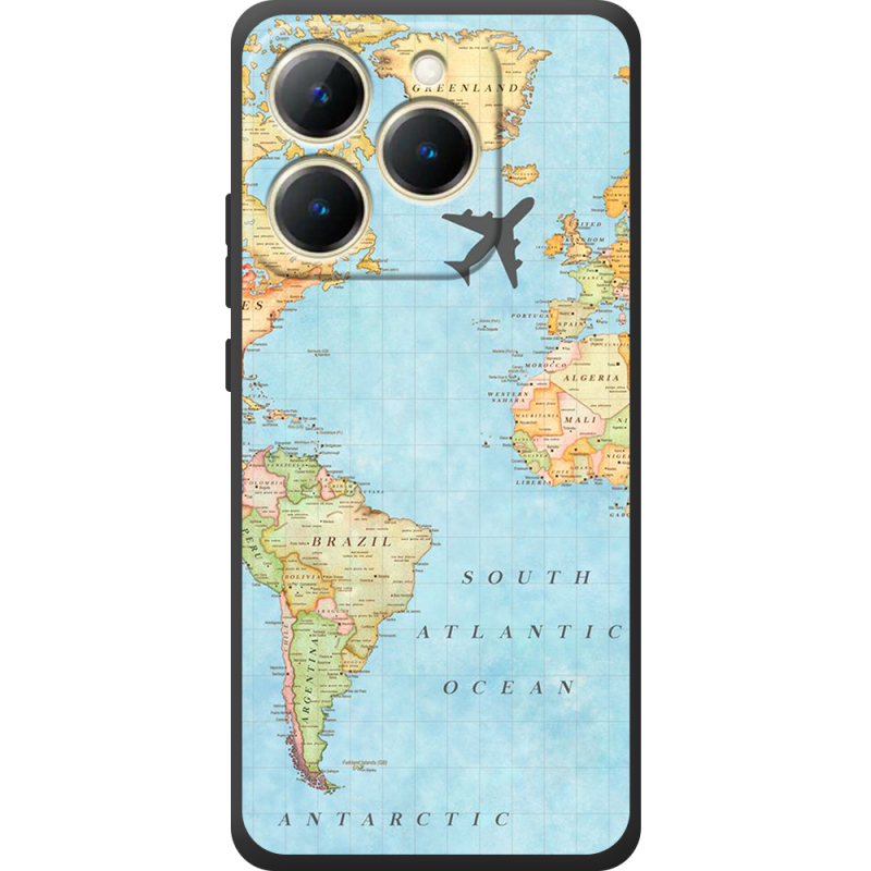 Чохол BoxFace Realme 15T Карта