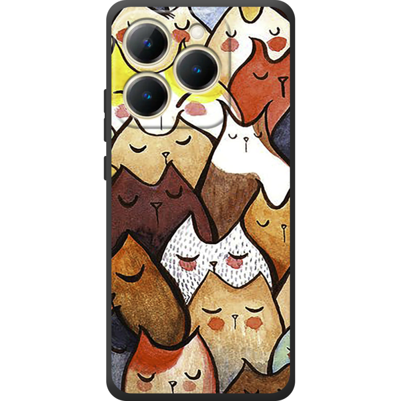 Чохол BoxFace Realme 15T Sleepy Cats