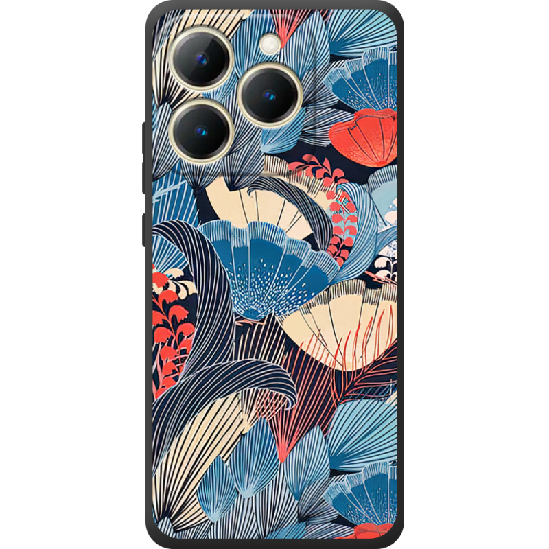 Чохол BoxFace Realme 15T Blue Herb