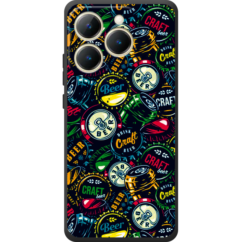 Чохол BoxFace Realme 15T Bottle Caps