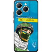 Чохол BoxFace Realme 15T Захисниця з України