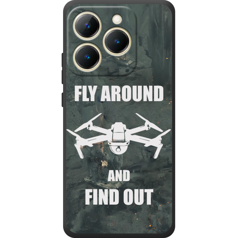 Чохол BoxFace Realme 15T Дрон Fly Around