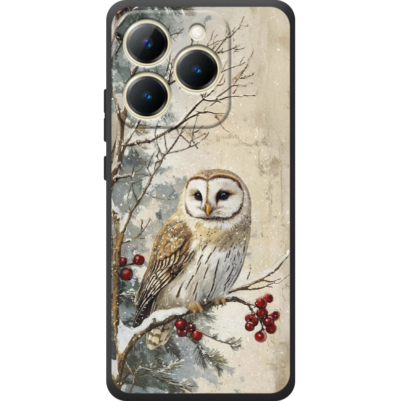 Чохол BoxFace Realme 15T Christmas Owl