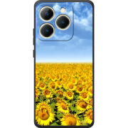 Чохол BoxFace Realme 15T Подсолнухи