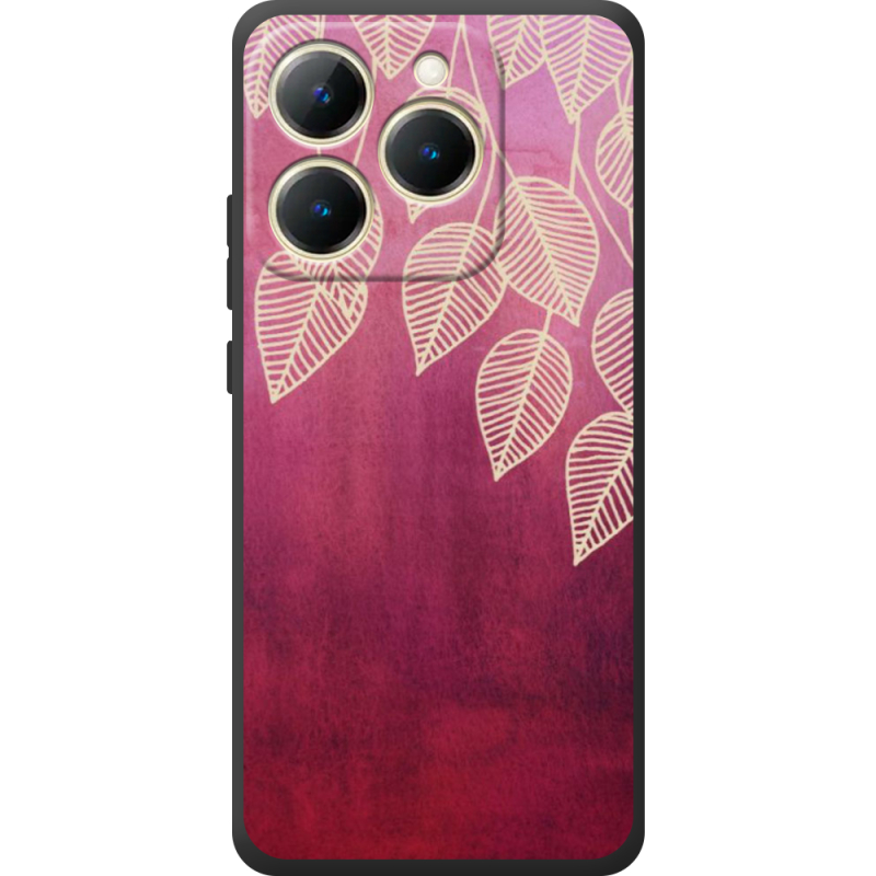 Чохол BoxFace Realme 15T Gold Leaves