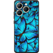 Чохол BoxFace Realme 15T лазурные бабочки