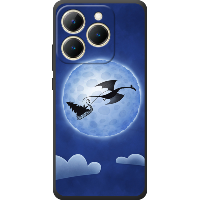 Чохол BoxFace Realme 15T Christmas Dragon