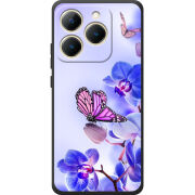 Чохол BoxFace Realme 15T Orchids and Butterflies