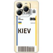 Прозорий чохол BoxFace Realme 15T Ticket Kiev