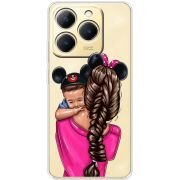 Прозорий чохол BoxFace Realme 15T Mouse Mommy