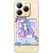 Прозорий чохол BoxFace Realme 15T The Sakuras Will Cry For You