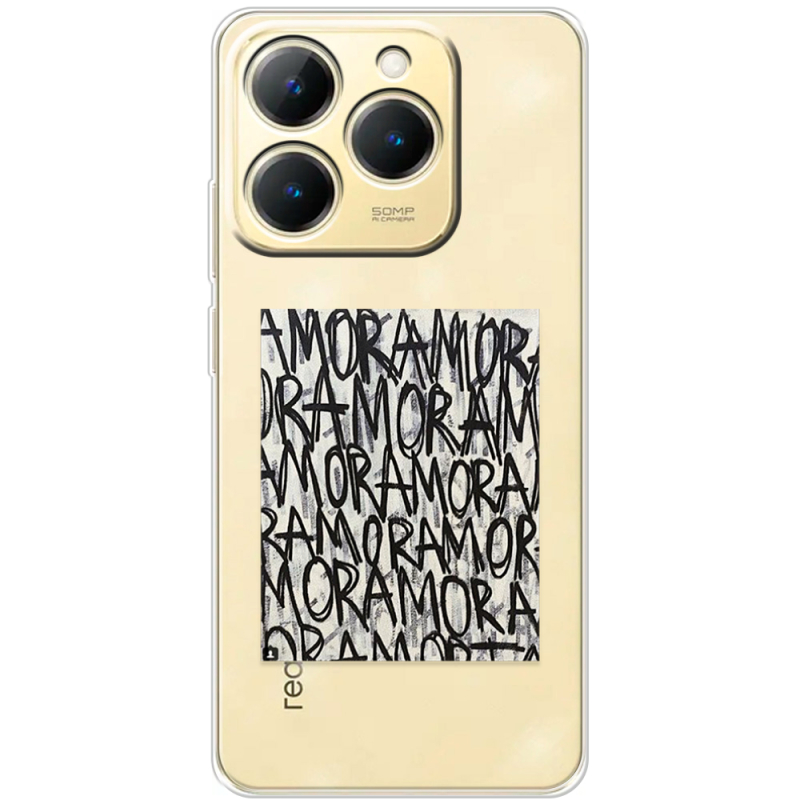 Прозорий чохол BoxFace Realme 15T Amor Amor