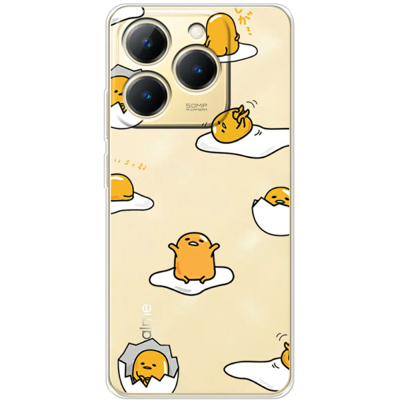 Прозорий чохол BoxFace Realme 15T Gudetama