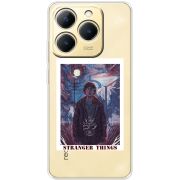Прозорий чохол BoxFace Realme 15T Stranger Things