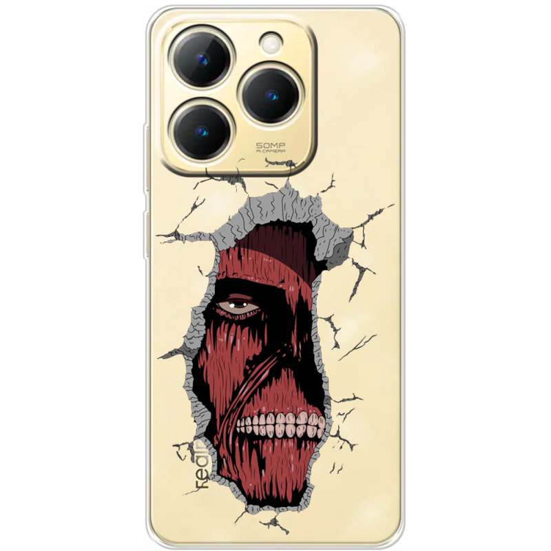 Прозорий чохол BoxFace Realme 15T Нападение Титана