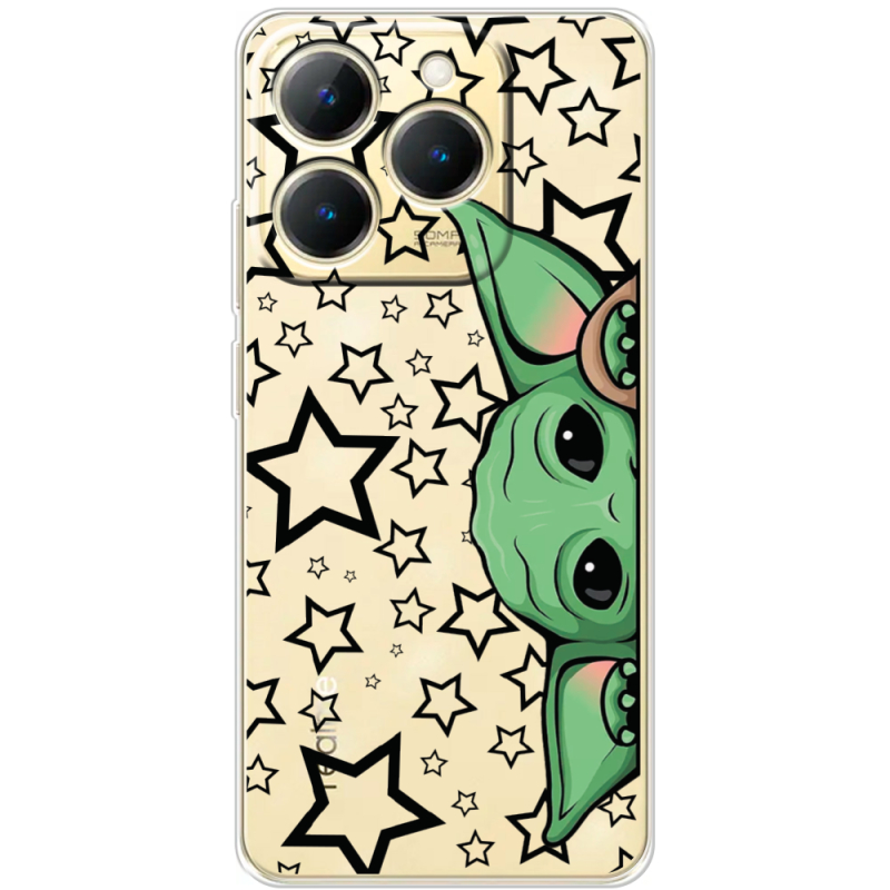 Прозорий чохол BoxFace Realme 15T Baby Yoda