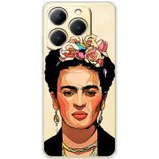 Прозорий чохол BoxFace Realme 15T Фрида Кало