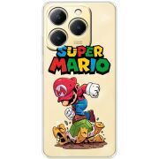 Прозорий чохол BoxFace Realme 15T Super Mario