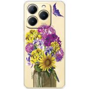 Прозорий чохол BoxFace Realme 15T My Bouquet