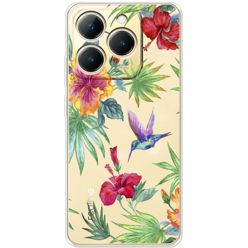 Прозорий чохол BoxFace Realme 15T Tropical