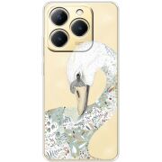 Прозорий чохол BoxFace Realme 15T Swan