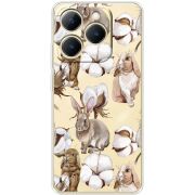 Прозорий чохол BoxFace Realme 15T Cotton and Rabbits