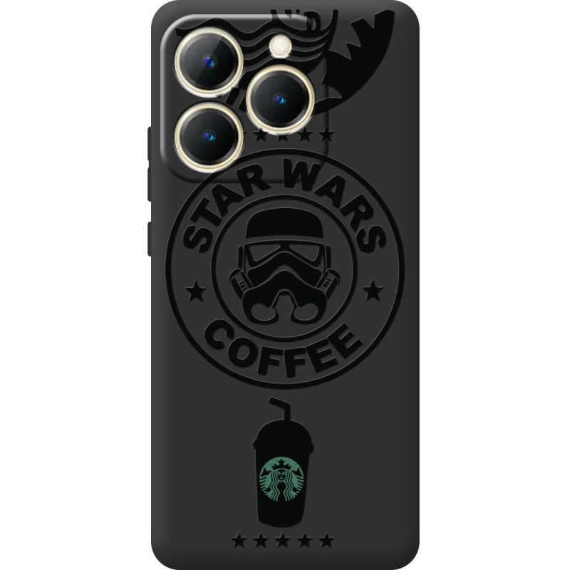 Чорний чохол BoxFace Realme 15T Dark Coffee
