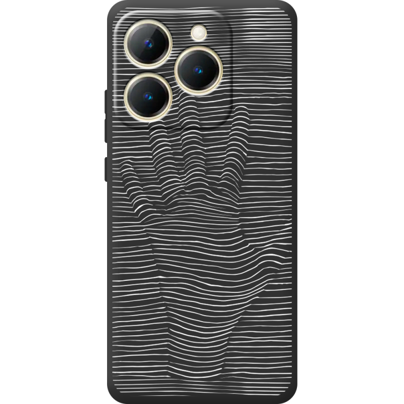 Чорний чохол BoxFace Realme 15T Optical Hand