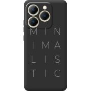 Чорний чохол BoxFace Realme 15T Minimalistic