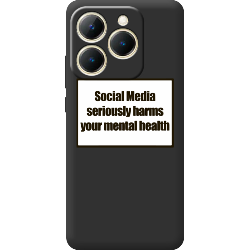 Чорний чохол BoxFace Realme 15T 