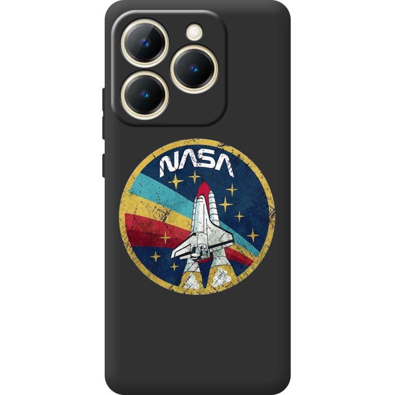 Чорний чохол BoxFace Realme 15T NASA