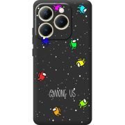 Чорний чохол BoxFace Realme 15T Among Us Invisible