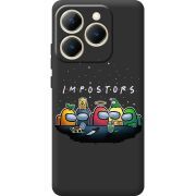 Чорний чохол BoxFace Realme 15T Among Us Impostors