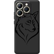 Чорний чохол BoxFace Realme 15T Wolf