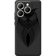 Чорний чохол BoxFace Realme 15T Owl