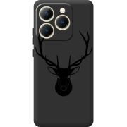 Чорний чохол BoxFace Realme 15T Deer