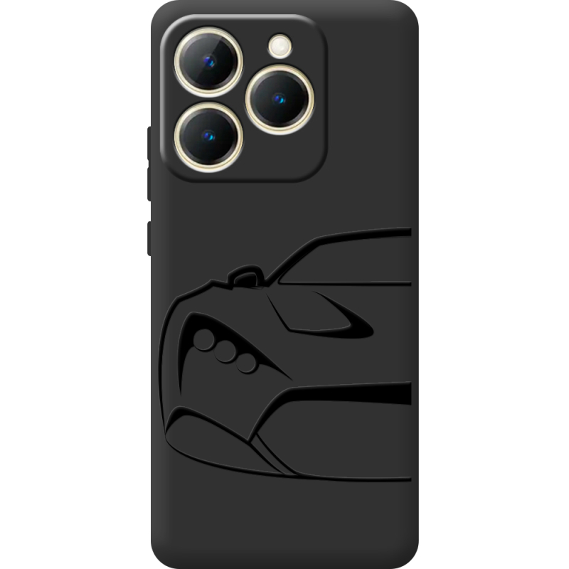 Чорний чохол BoxFace Realme 15T Sportcar