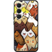 Чохол BoxFace Tecno Spark 40 Pro Plus Sleepy Cats